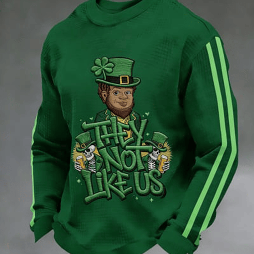 They Not Like Us Long Sleeve Shirt St Patrick's Day Outfit St Paddy's Day Gifts