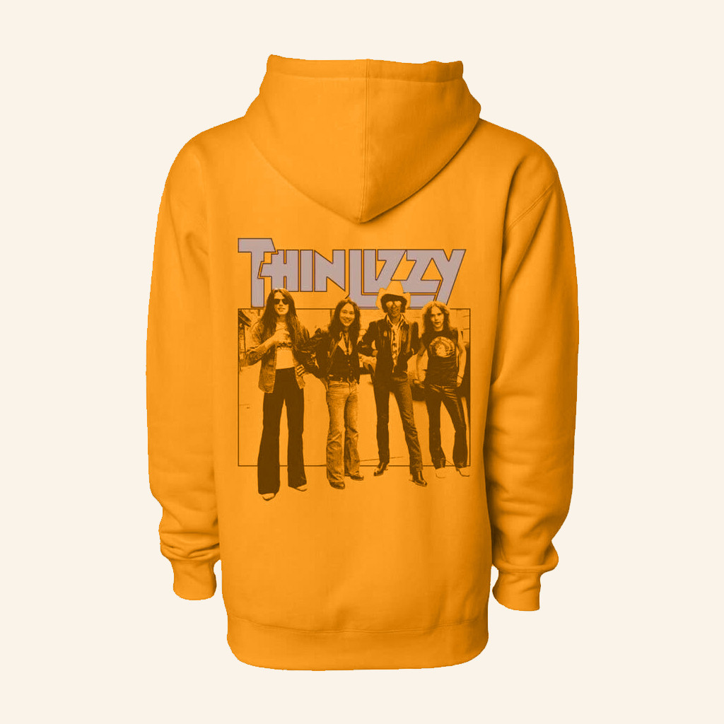 Thin Lizzy Hoodie Jailbreak 70S 80S Rock Band Music Concert Merch Gifts For Him Merch Apparel