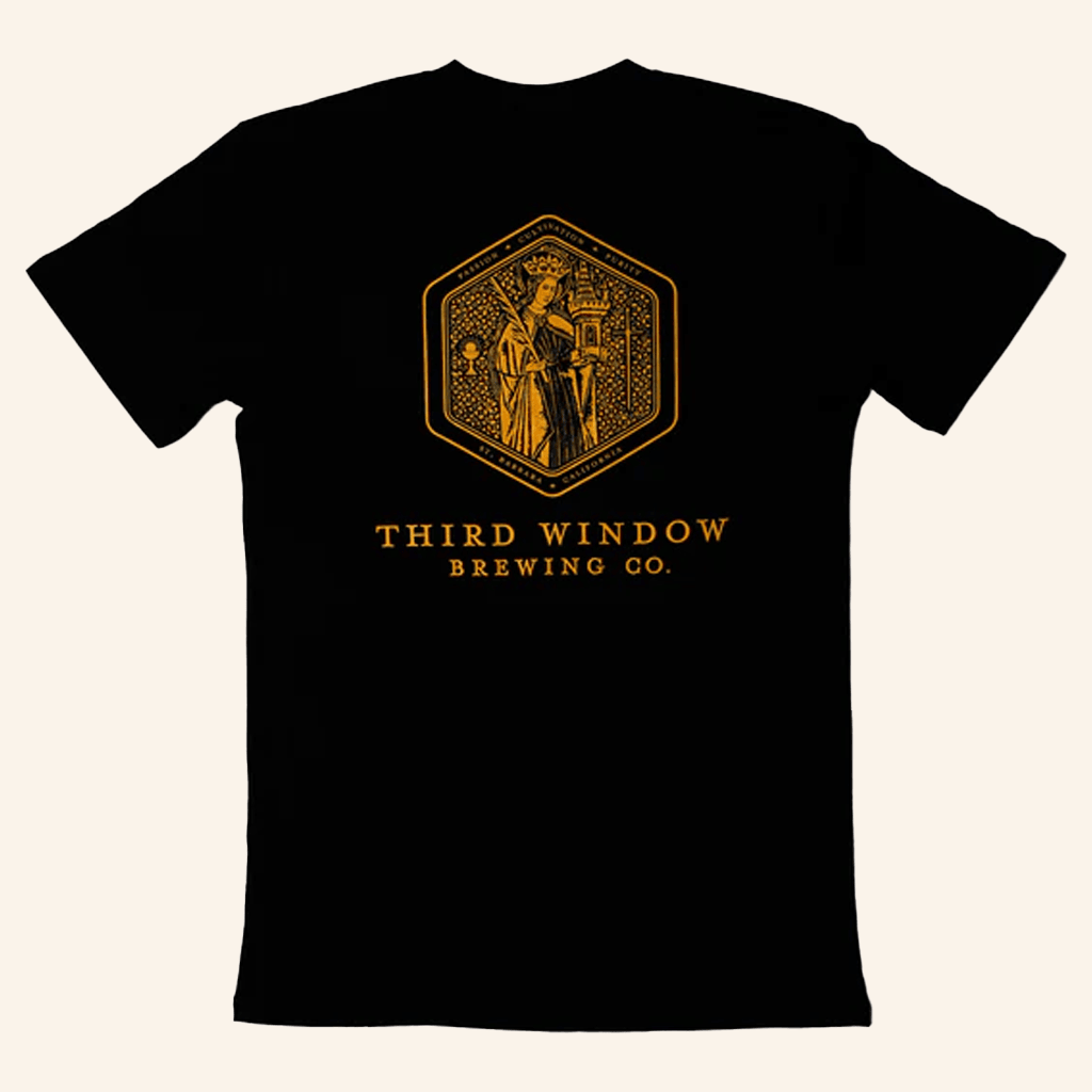 Third Window Brewing Merch St Barbara T-Shirt Gifts For Him Third Window Brewing Merch St Barbara T-Shirt Gifts For Him