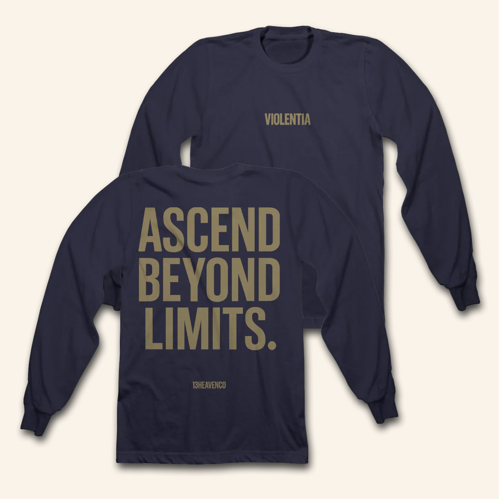 Thirteenth Heaven Merch Ascend Violentia Long Sleeve Shirt Gift Ideas For Husband