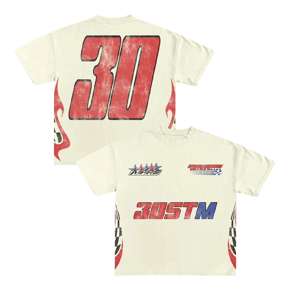 Thirty Seconds To Mars Merch 30stm Racer T-Shirt Dad Fathers Day Gifts Thirty Seconds To Mars Merch 30stm Racer T-Shirt Dad Fathers Day Gifts