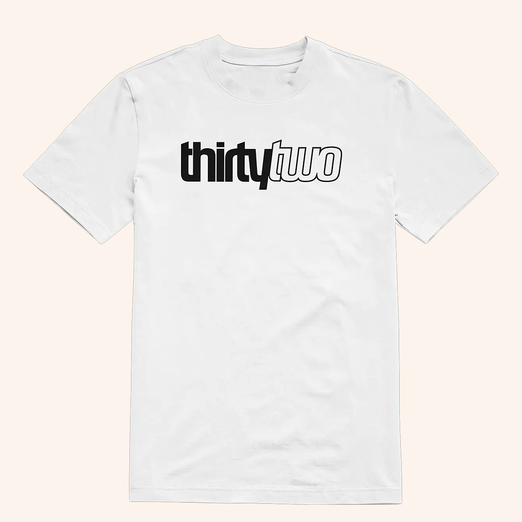 ThirtyTwo Merch ThirtyTwo Logo T-Shirt White Unique Gift For Boyfriend