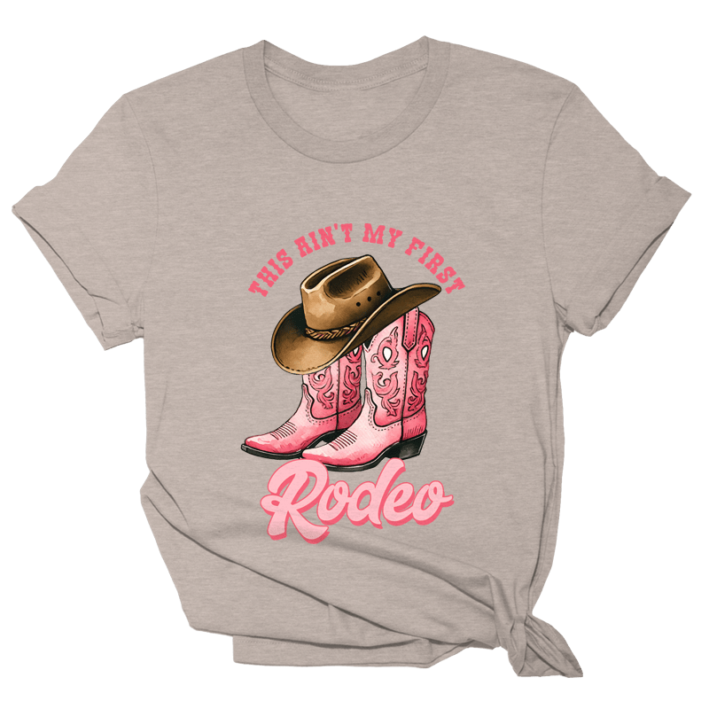 This Ain't My First Rodeo Cowgirl Shirt West Western T-Shirt Gifts For Girlfriend