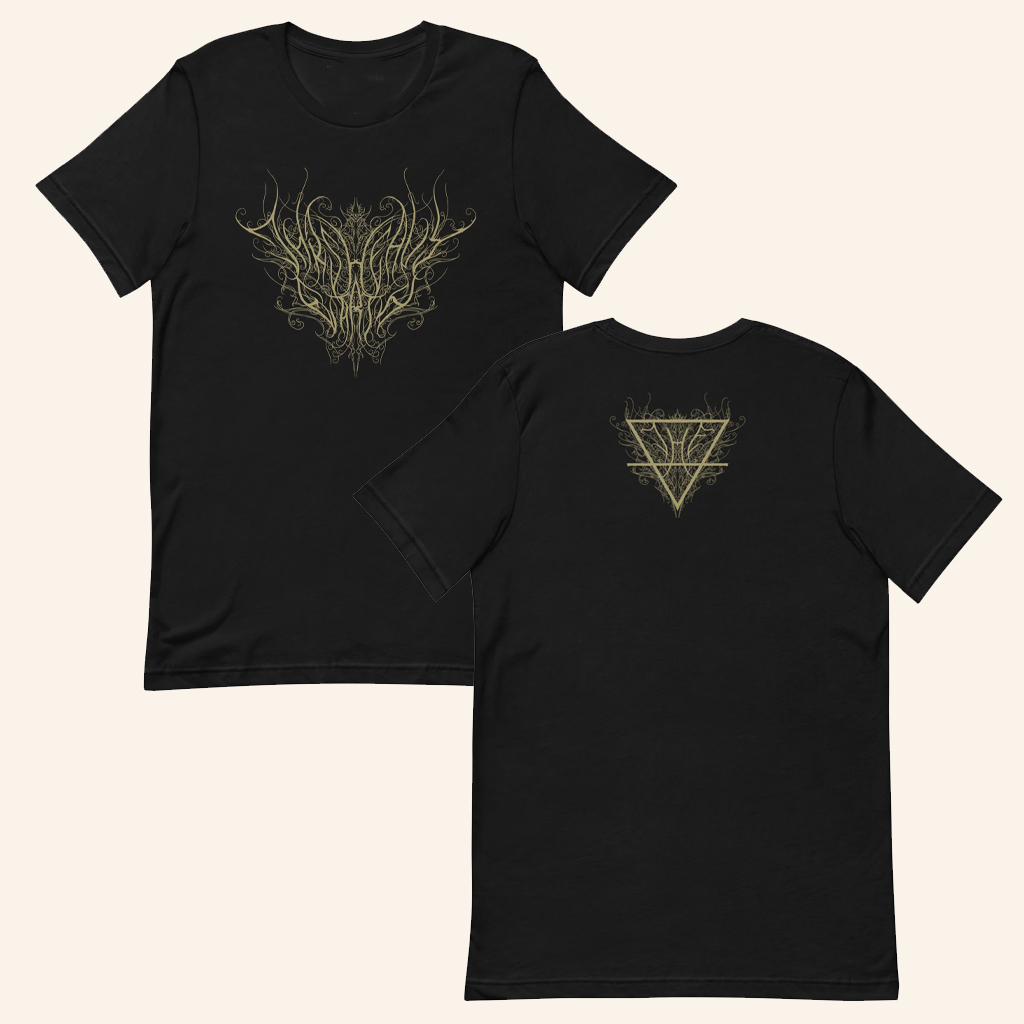 This Heavy Earth Merch Black Metal Logo T-Shirt Christmas Present Ideas For Boyfriend