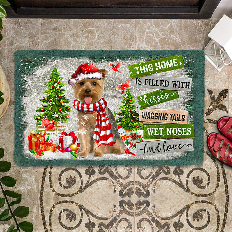 This Home Is Filled With Kisses Cairn Terrier Doormat Christmas Gift Ideas For Dog Owners