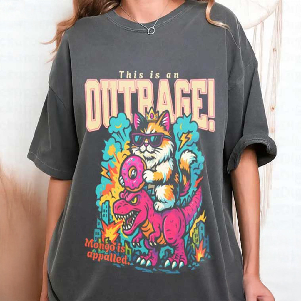 This Is An Outrage Princess Donut Dungeon Crawler Carl T-Shirt Gifts For Sister This Is An Outrage Princess Donut Dungeon Crawler Carl T-Shirt Gifts For Sister