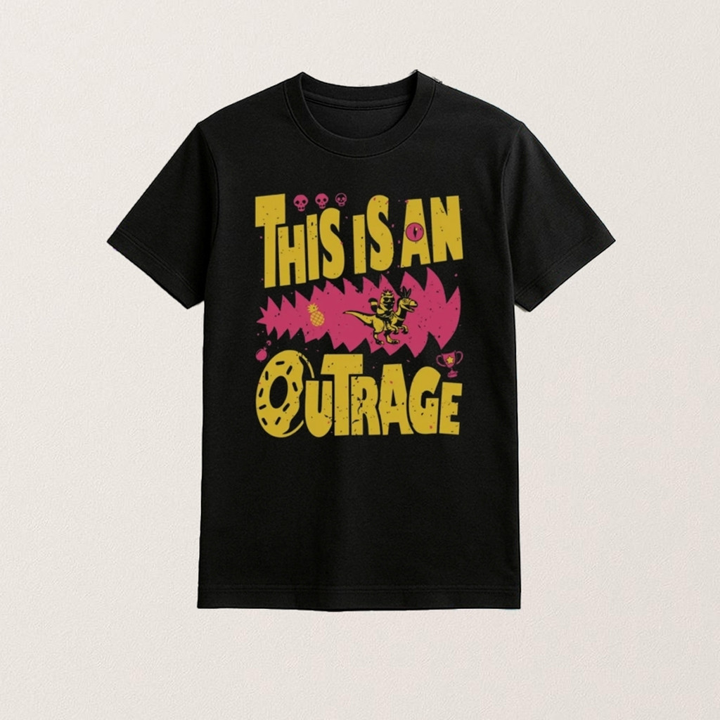 This Is An Outrage Shirt Dungeon Crawler Carl Merch Gifts Ideas For Brothers