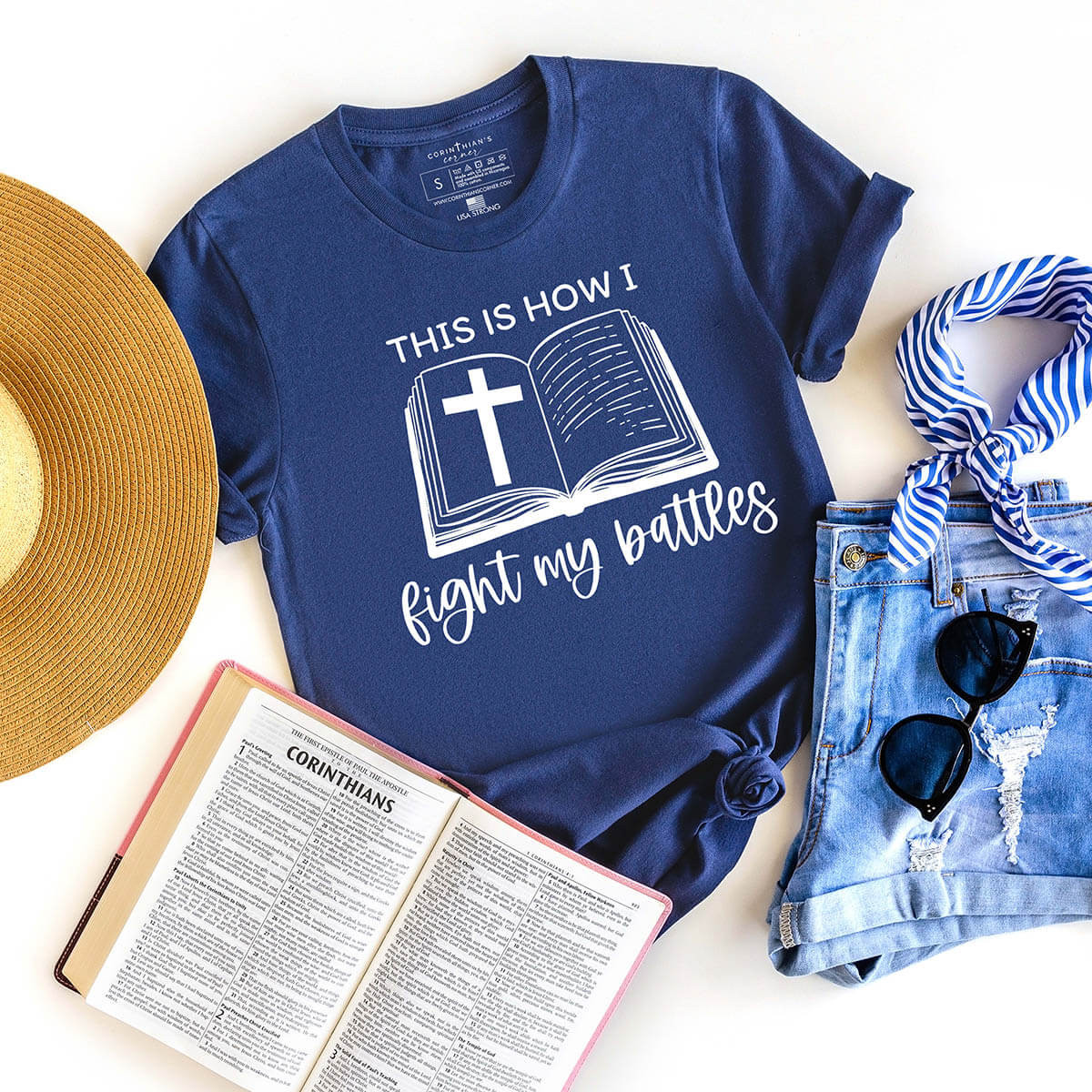 This Is How I Fight My Battles Shirt Christian Gifts For Women