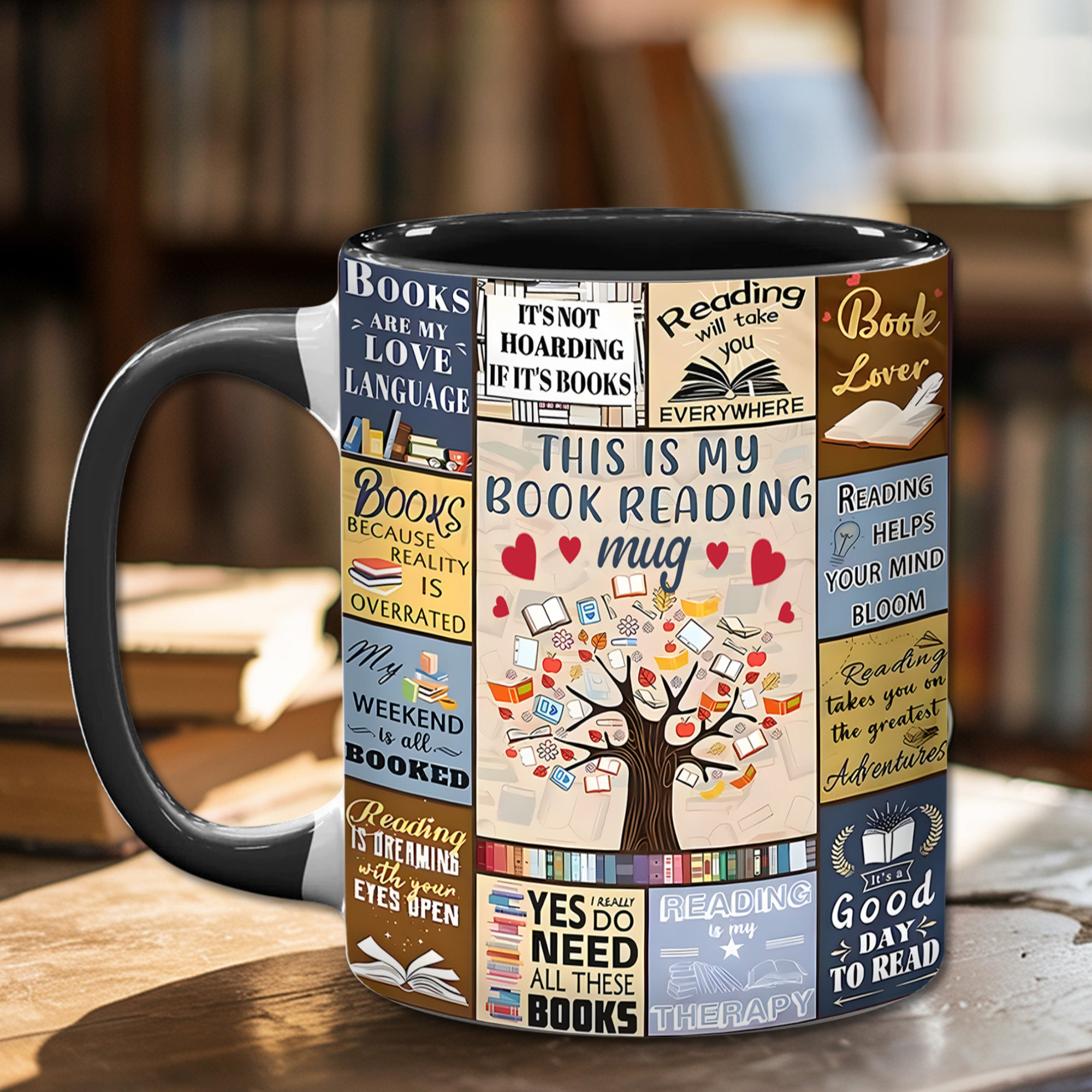 This Is My Book Reading Mug Book Themed Coffee Mug Gifts For Bookish