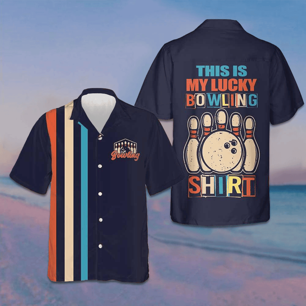 This Is My Lucky Bowling Hawaiian Shirt Best Summer Shirts For Guys Gifts For Bowling Players This Is My Lucky Bowling Hawaiian Shirt Best Summer Shirts For Guys Gifts For Bowling Players