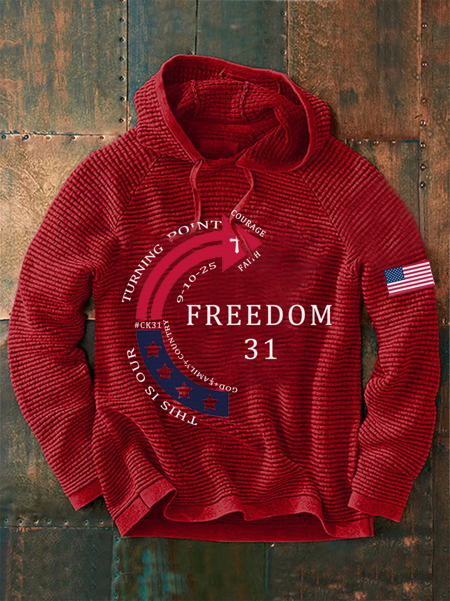 This Is Our God Family Country Hoodie Freedom Charlie Kirk 31 Tribute Clothing