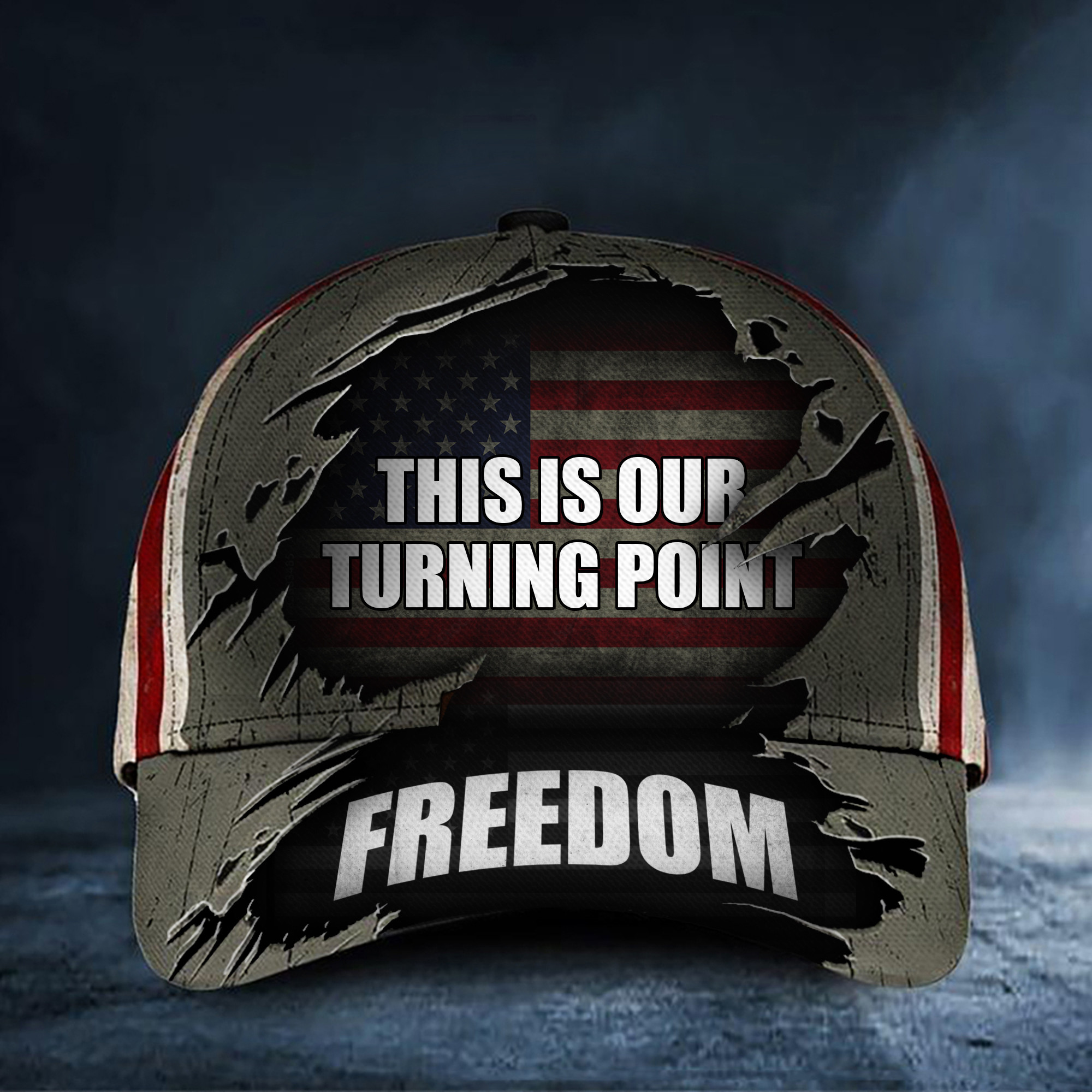 This Is Our Turning Point Hat Freedom Is Not Free Merch Proud Charlie Kirk Baseball Cap Gifts