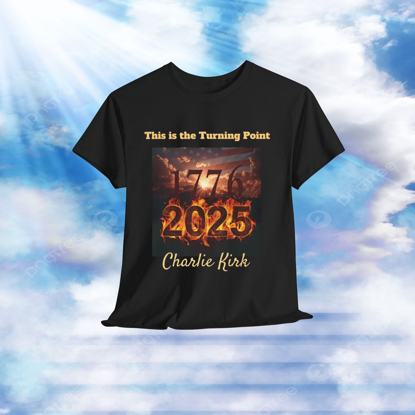This Is The Turning Point Charlie Kirk 1776-2025 Shirt