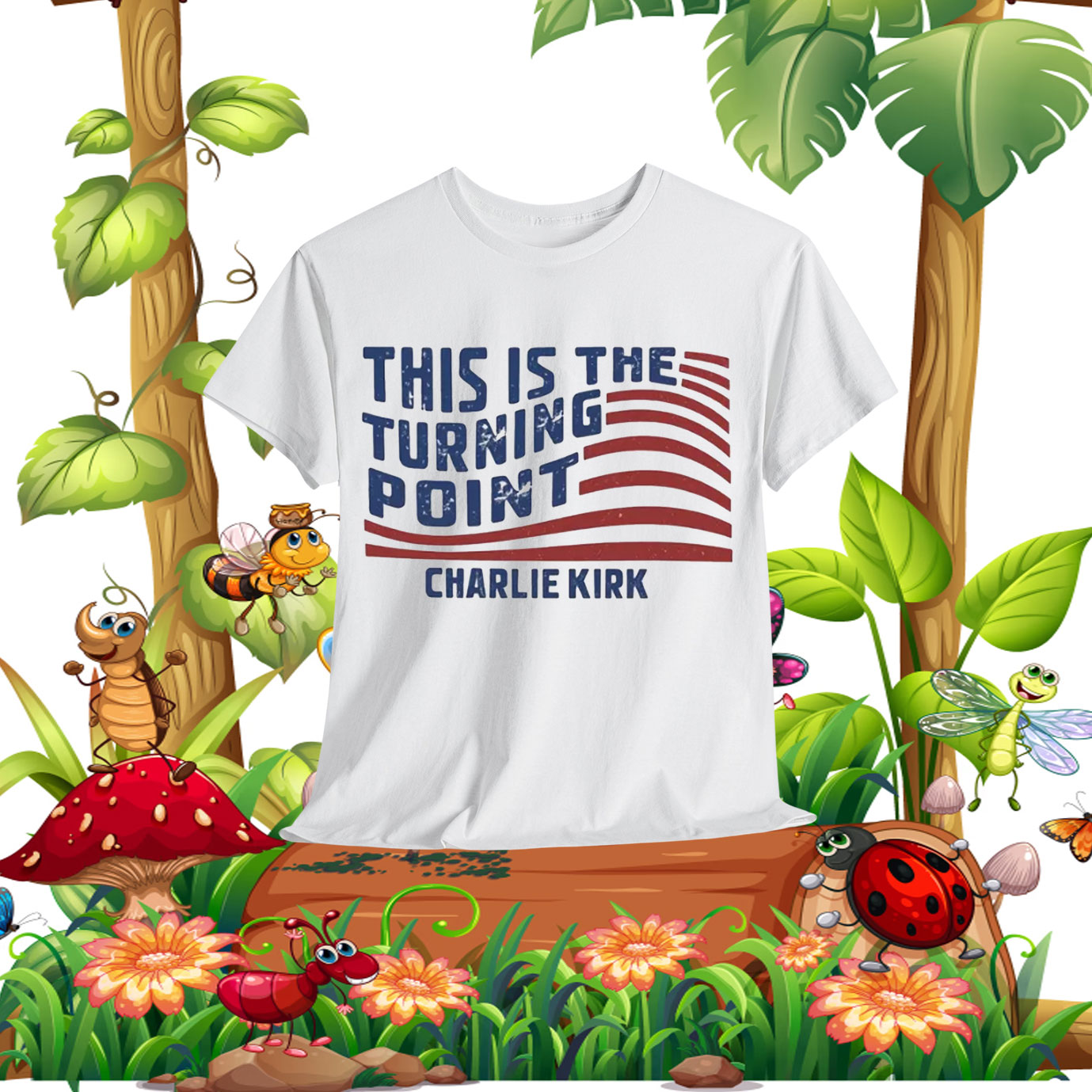 This Is The Turning Point Charlie Kirk Unisex T-Shirt