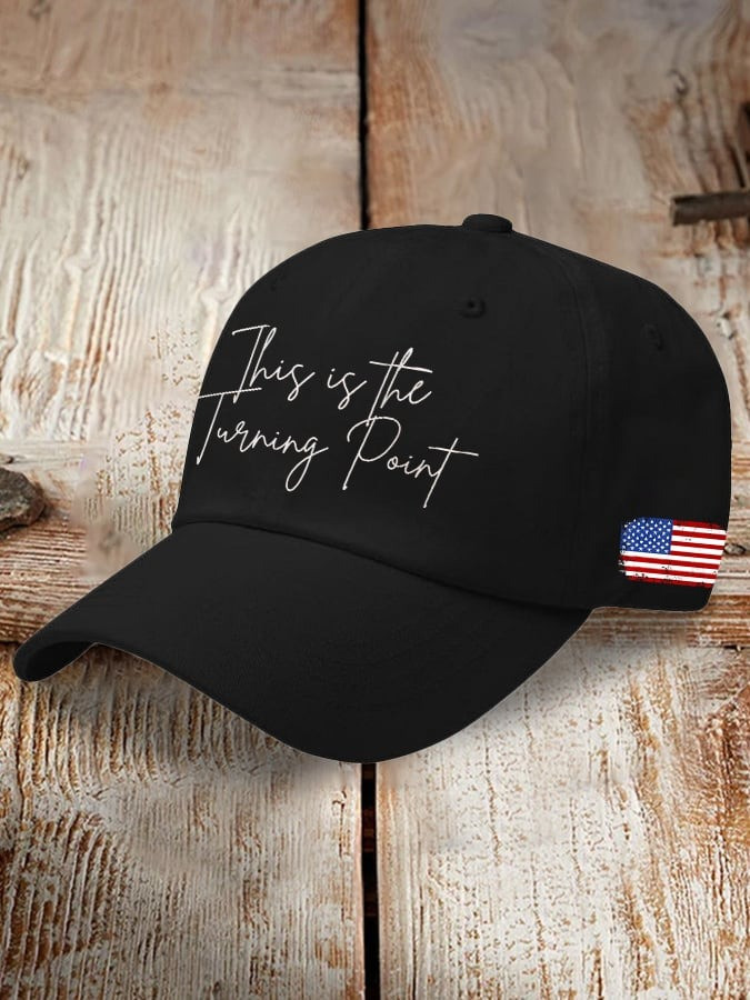 This Is The Turning Point Hat Black Charlie Kirk Hat For Supporters Charlie Kirk Merchandise