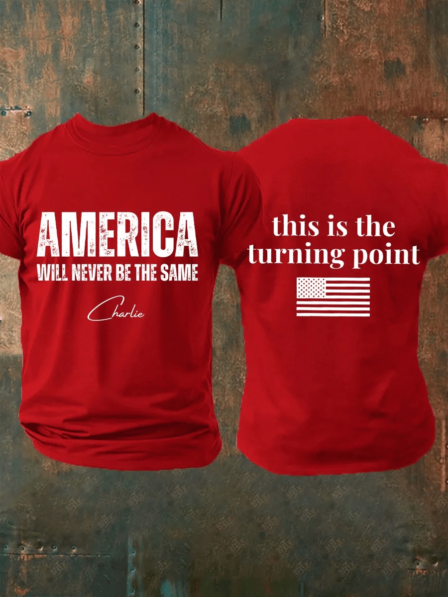 This Is The Turning Point Shirt American Will Never Be The Same Turning Point USA Merch This Is The Turning Point Shirt American Will Never Be The Same Turning Point USA Merch