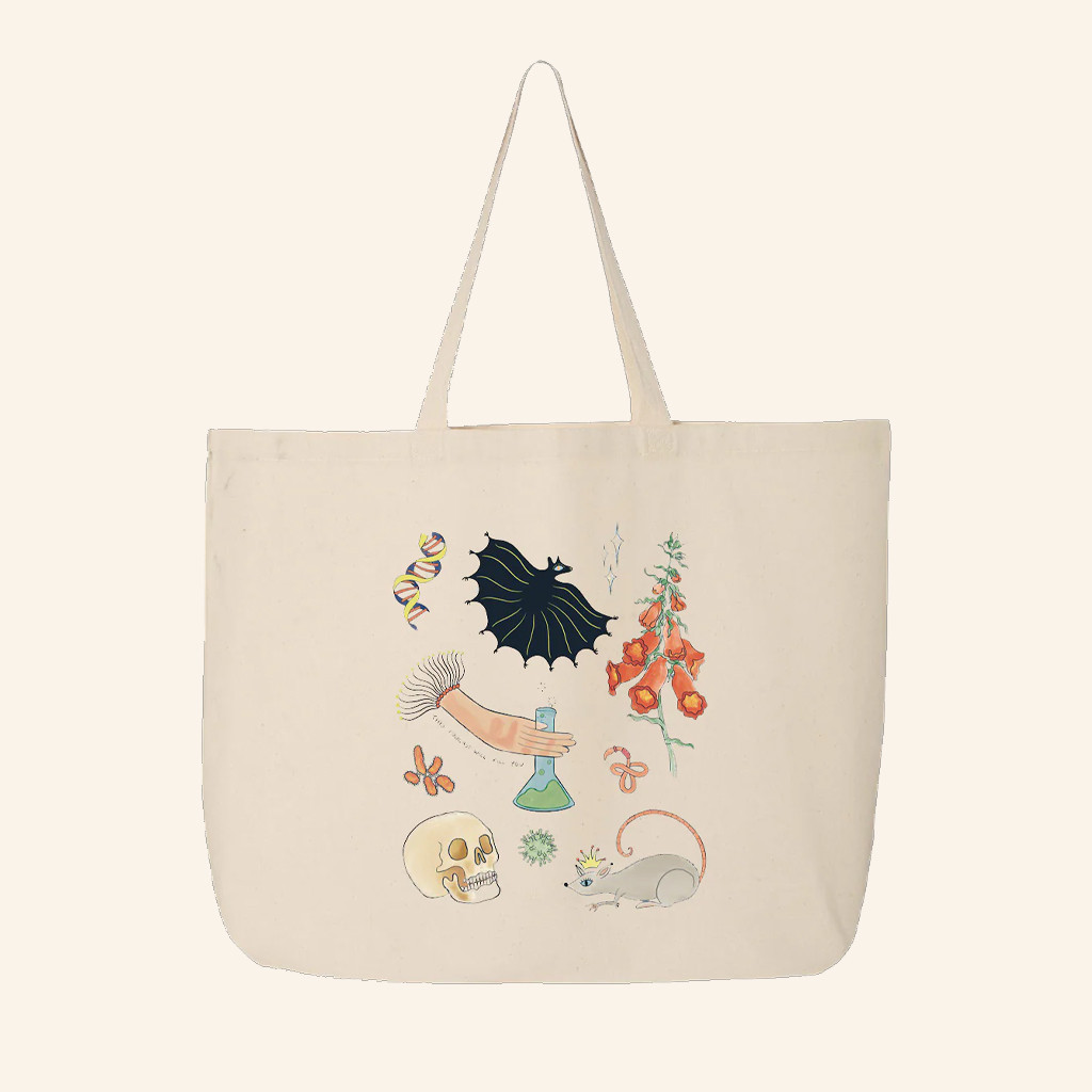 This Podcast Will Kill You Merch Science Storybook Tote Bag Christmas Gifts For Mom This Podcast Will Kill You Merch Science Storybook Tote Bag Christmas Gifts For Mom