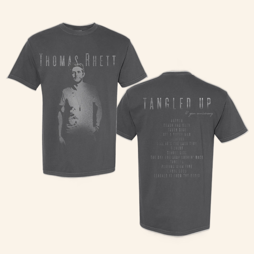 Thomas Rhett Merch Tangled Up Anniversary T-Shirt Music Lover Gifts For Him Thomas Rhett Merch Tangled Up Anniversary T-Shirt Music Lover Gifts For Him