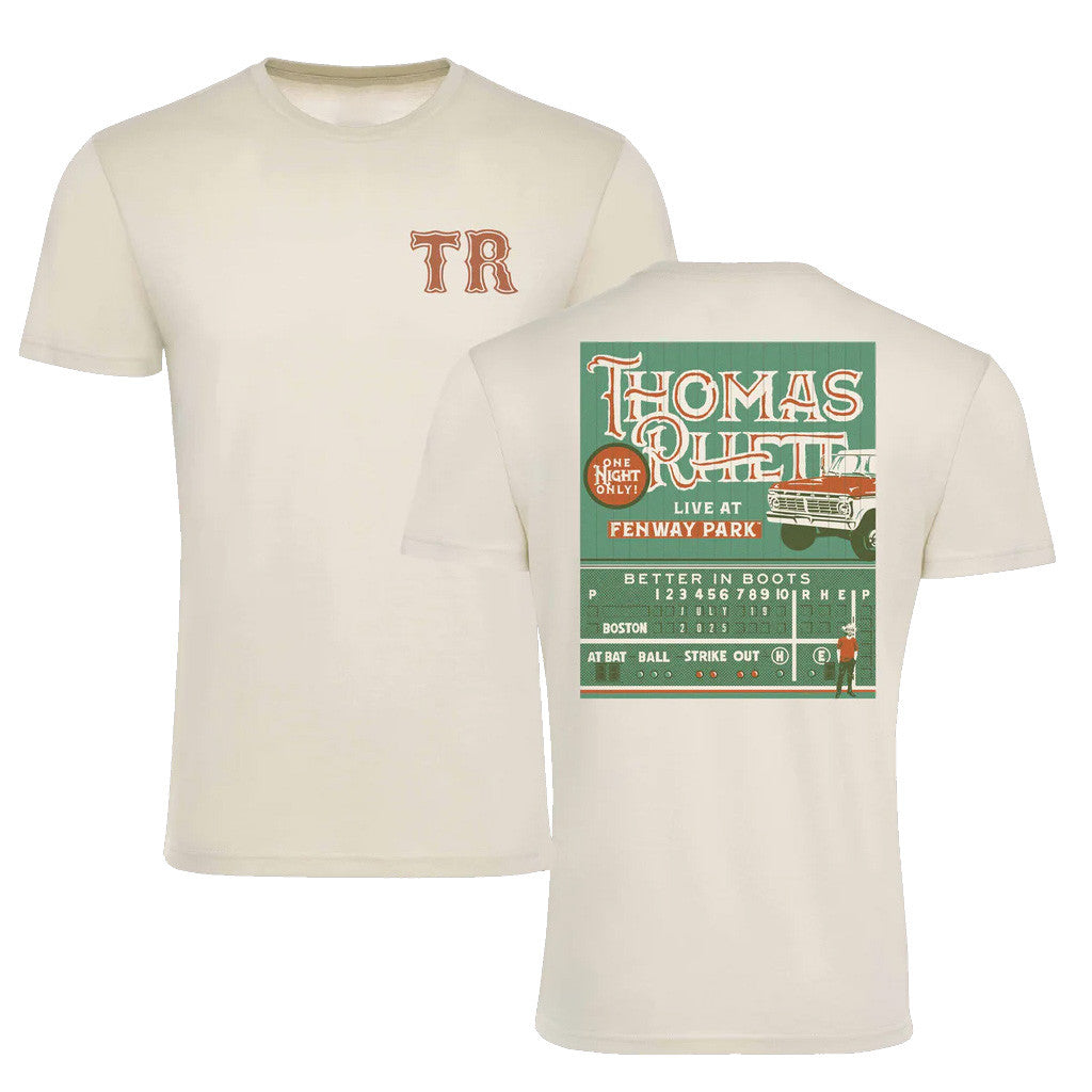 Thomas Rhett Merch Tour 2025 Better In Boots Boston T-Shirt Gifts For Dad Thomas Rhett Merch Tour 2025 Better In Boots Boston T-Shirt Gifts For Dad