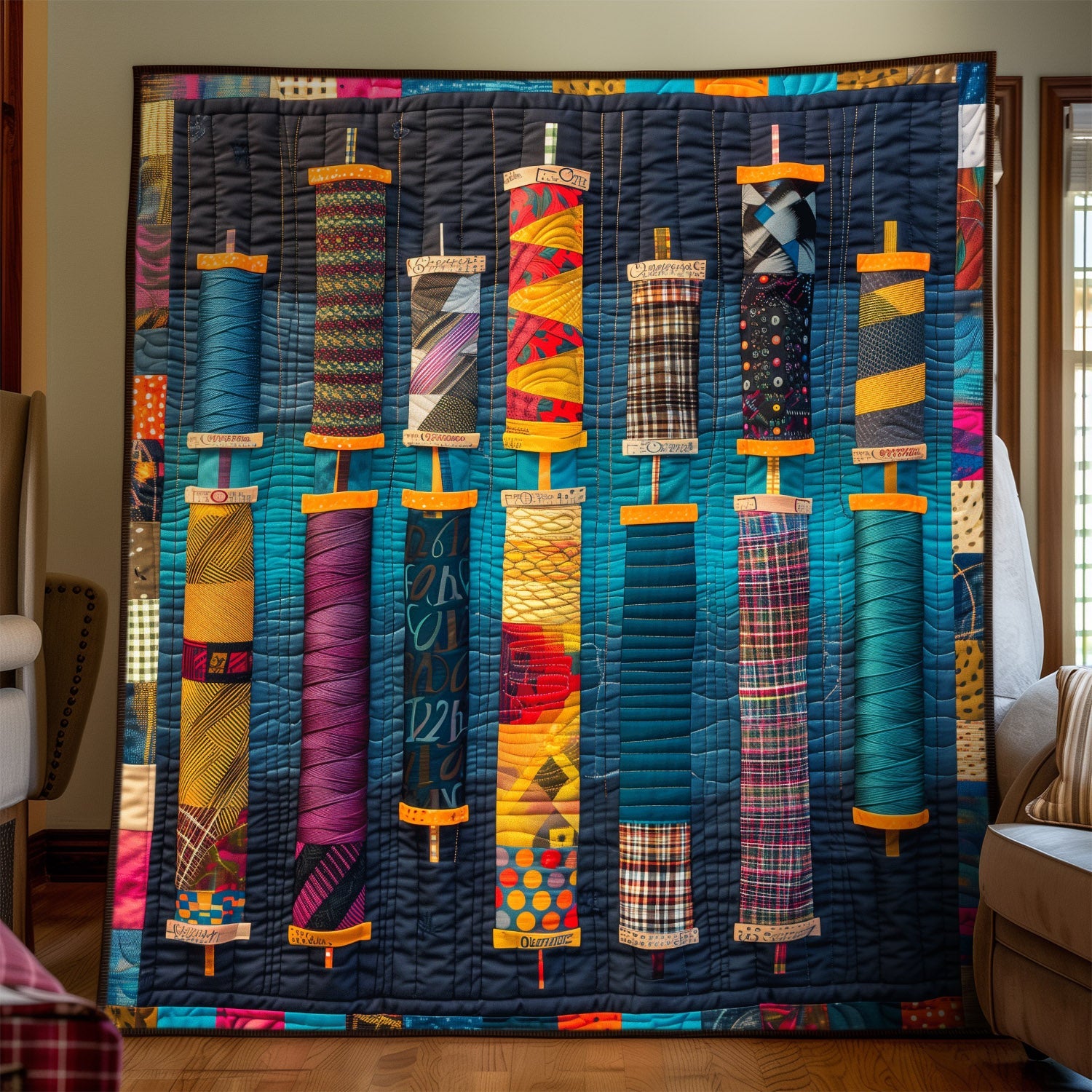 Threaded Harmony Quilted Blanket Cute Blankets For Teens