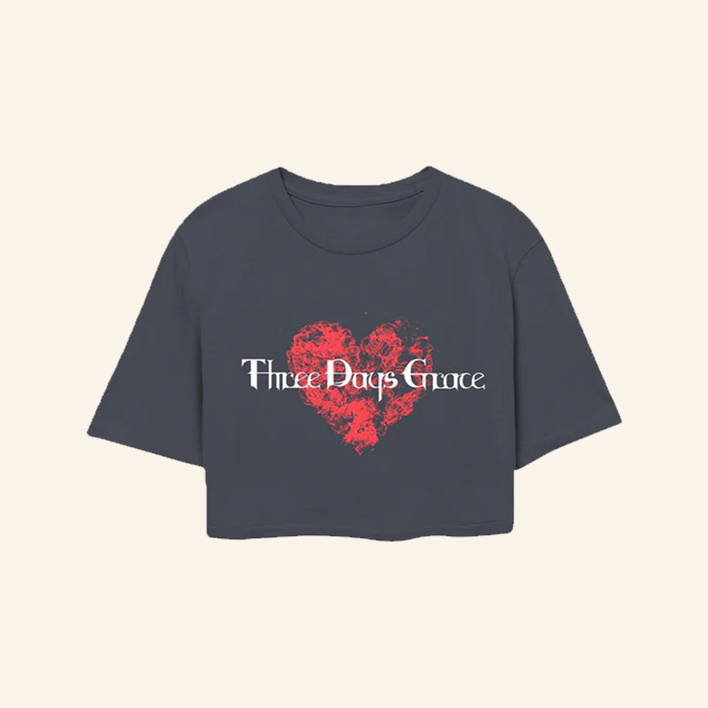 Three Days Grace Merch EXPLOSIONS Three Days Grace Ladies Cropped T-Shirt Gifts For Her Three Days Grace Merch EXPLOSIONS Three Days Grace Ladies Cropped T-Shirt Gifts For Her