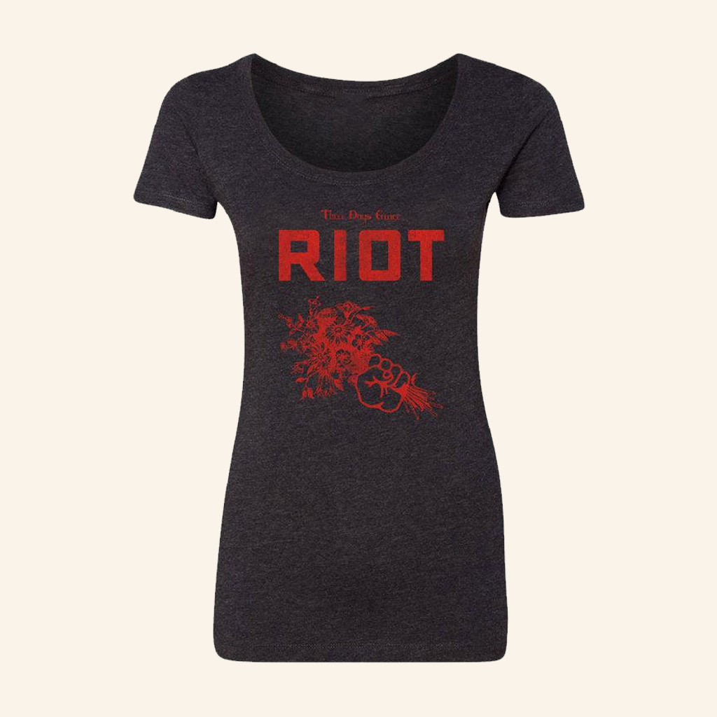Three Days Grace Merch Riot Bouquet T-Shirt Gifts For Music Fans Three Days Grace Merch Riot Bouquet T-Shirt Gifts For Music Fans