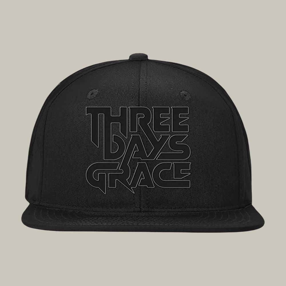 Three Days Grace Snapback Hat Rock Music Merch Best Gift For Three Days Grace Lovers