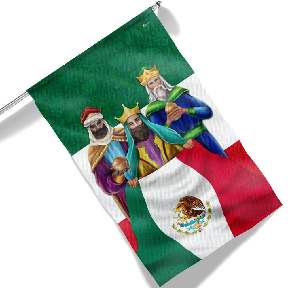 Three Kings Mexico Mexican Flag