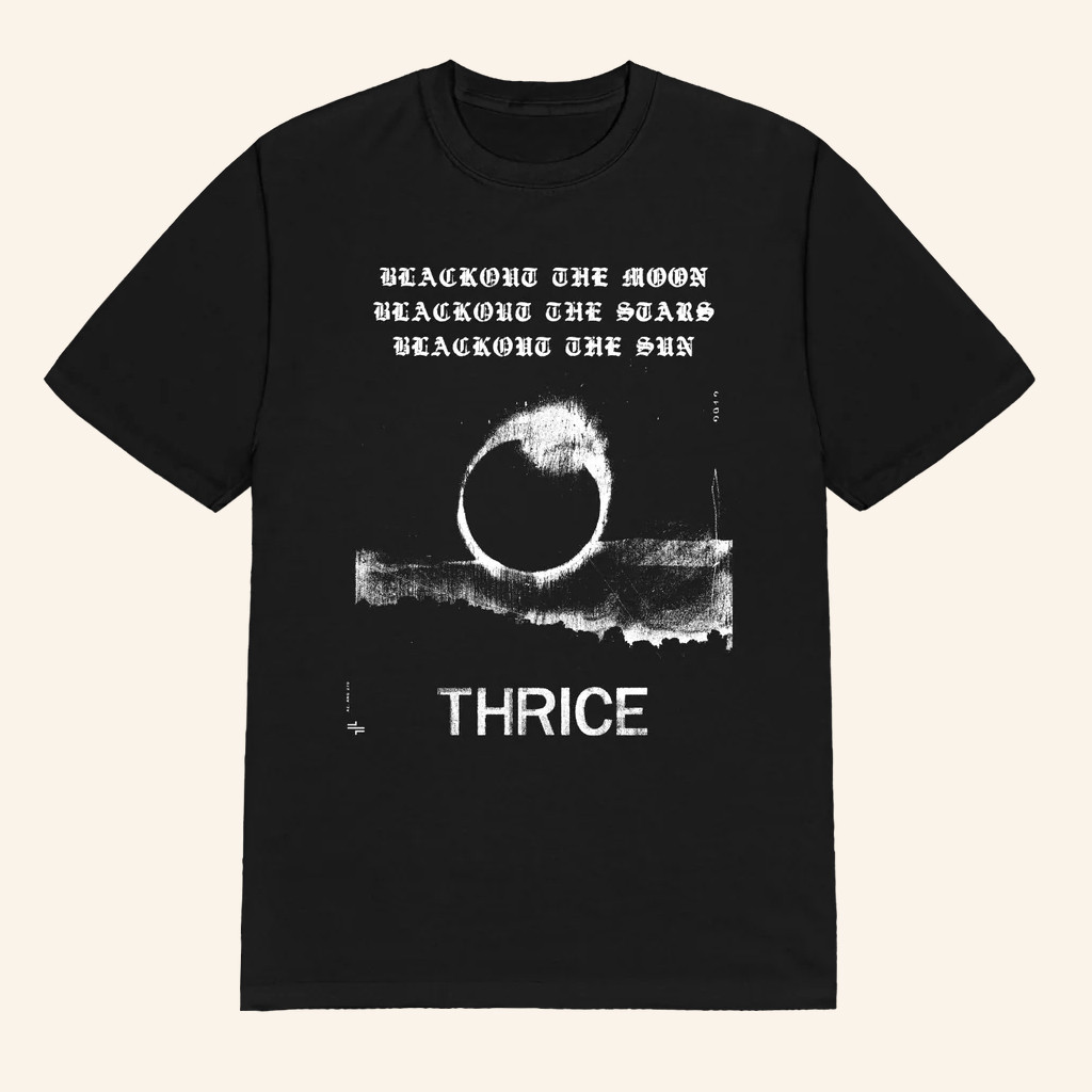 Thrice Merch Blackout T-Shirt Best Christmas Gifts For Husband Thrice Merch Blackout T-Shirt Best Christmas Gifts For Husband