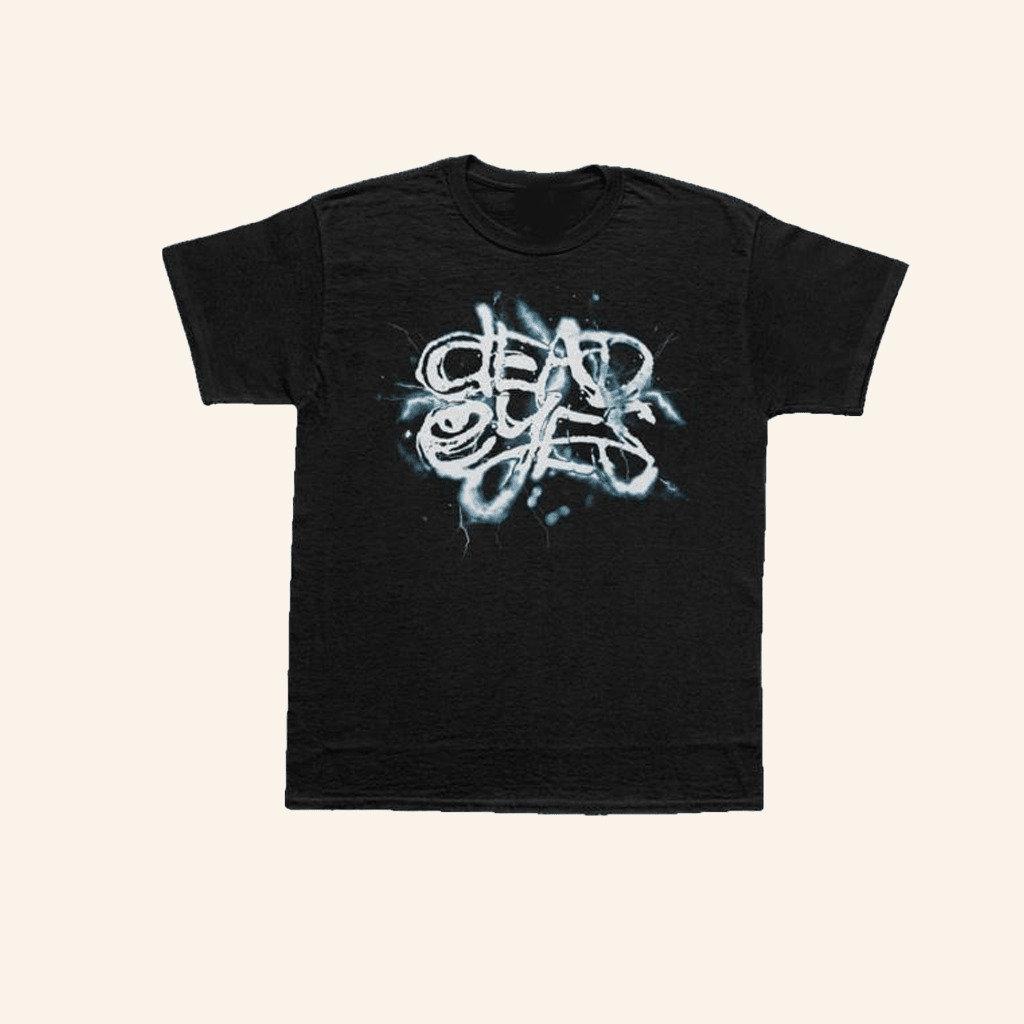 Thriller Records Merch Dead Eyes Logo Black T-Shirt Gifts For Dad