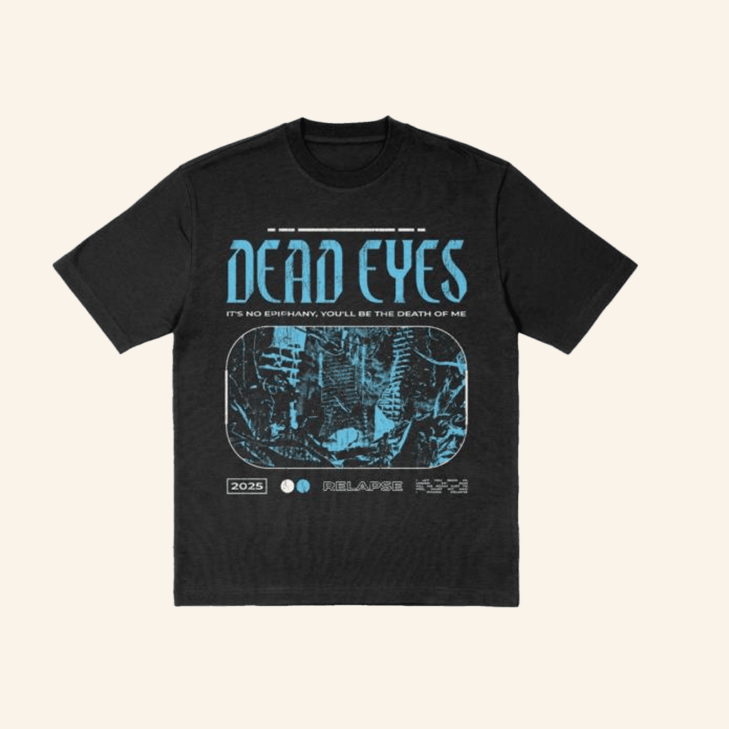 Thriller Records Merch Dead Eyes Relapse Black T-Shirt Gifts For Dad Thriller Records Merch Dead Eyes Relapse Black T-Shirt Gifts For Dad