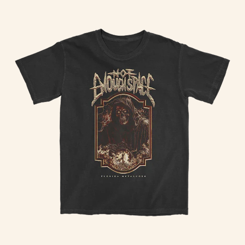 Thriller Records Merch Not Enough Space Death Metal Black T-Shirt Husband Gifts