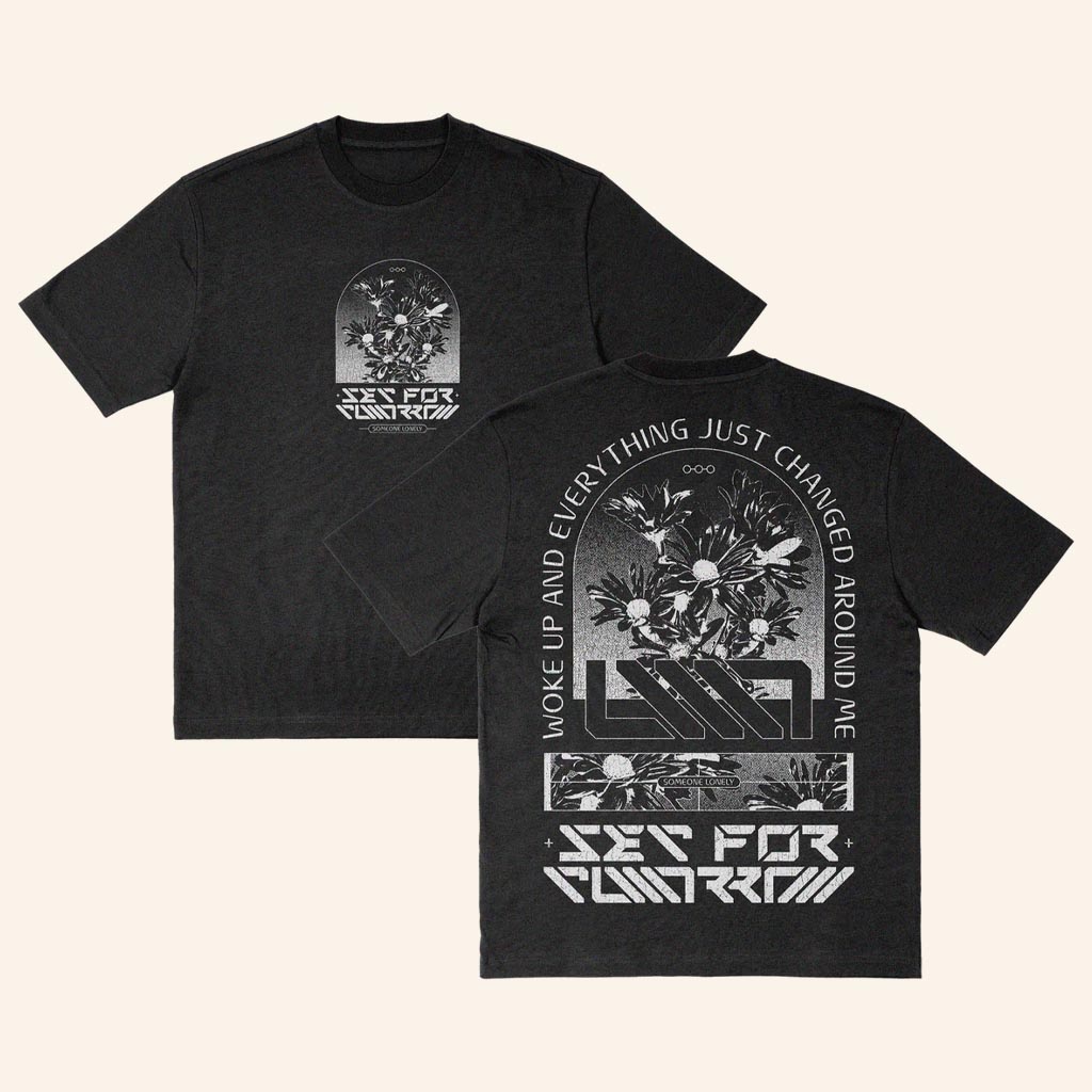 Thriller Records Merch Set For Tomorrow Bouquet Black T-Shirt Birthday Gift For Brother