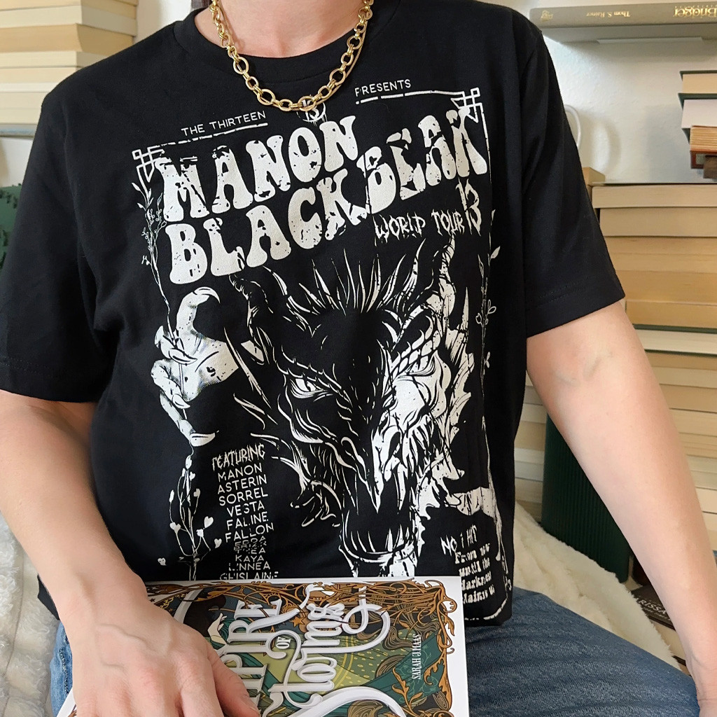 Throne Of Glass Merch Manon Blackbeak T-Shirt Birthday Gift Ideas For Friends