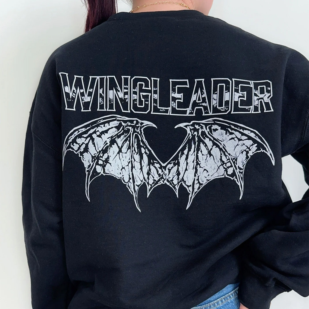Throne Of Glass Merch Wingleader Sweatshirt Bookish Merch Gifts For Friends Throne Of Glass Merch Wingleader Sweatshirt Bookish Merch Gifts For Friends