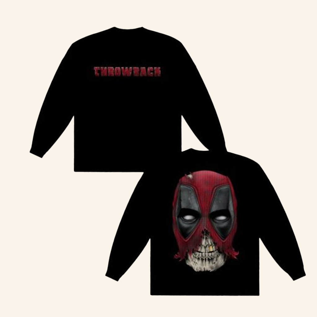Throwback City Merch Throwback D Long Sleeve T-Shirt Gifts For Fans