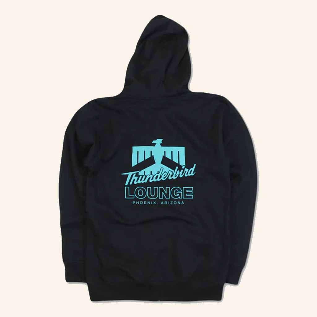 Thunderbird Lounge Merch Thunderbird Lounge Logo Black Hoodie Christmas Gifts For Men Thunderbird Lounge Merch Thunderbird Lounge Logo Black Hoodie Christmas Gifts For Men