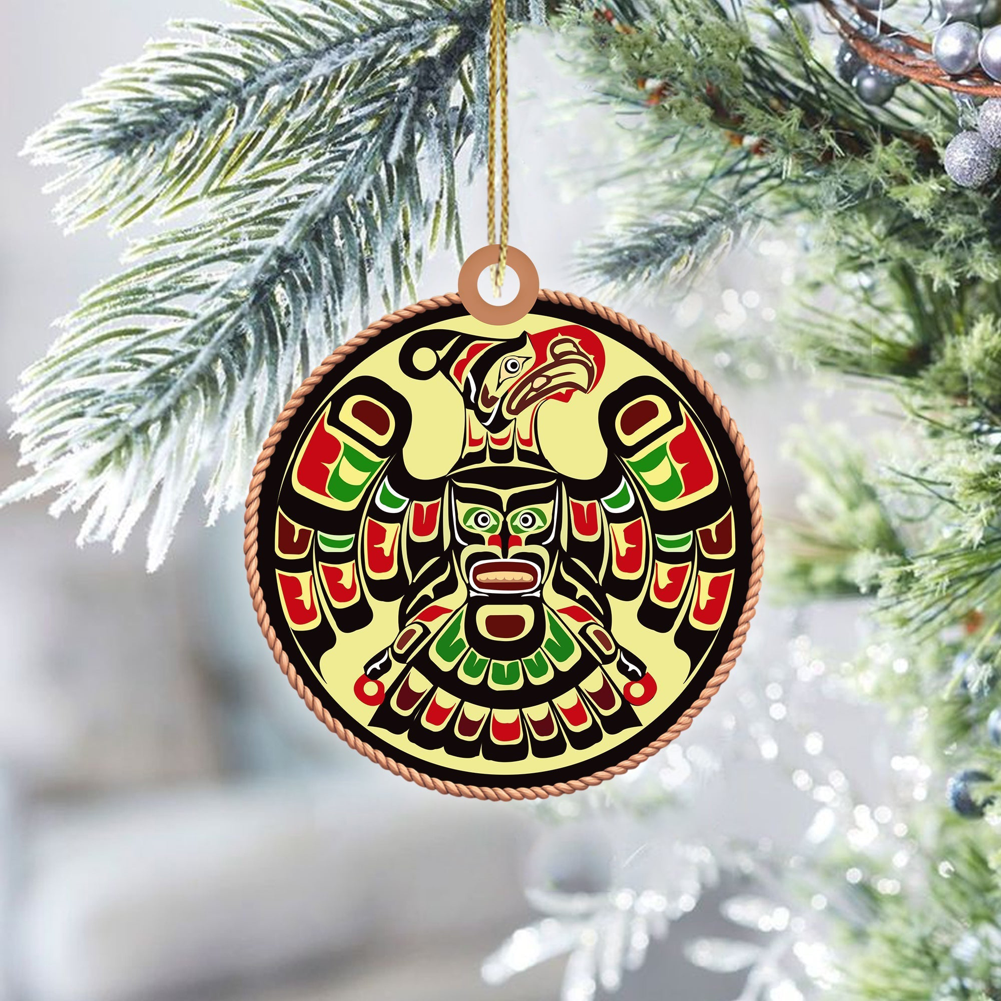 Thunderbird Native American Christmas Ornament Native American Themed Christmas Gifts