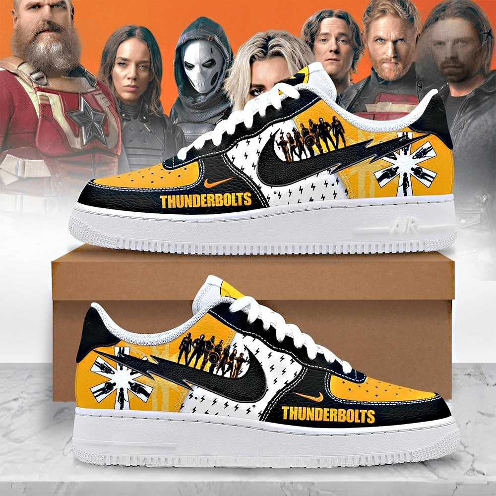Thunderbolts Earths Mightiest Special Air Force 1 Sneaker Unique Music Fans Gift Ideas