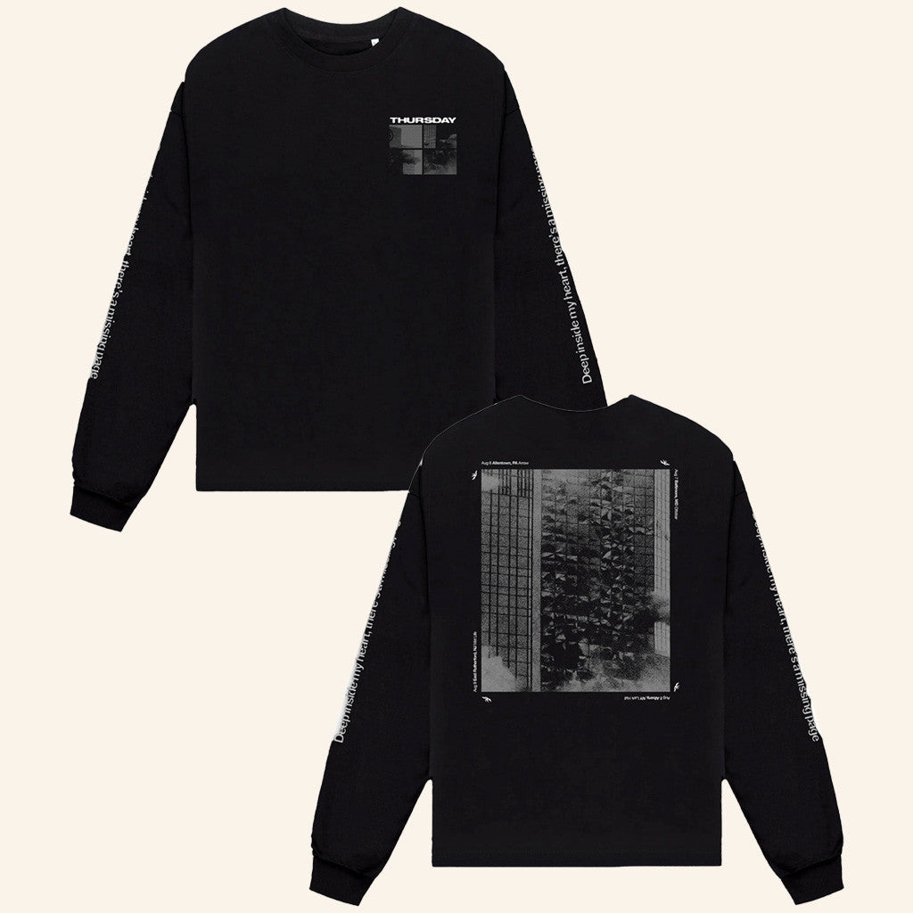 Thursday Merch Missing Page Hotel Long Sleeve T-Shirt Gifts For Besties