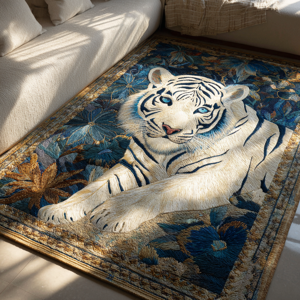 Tiger Dream Area Rug Front Door Idea Tiger Christmas Gifts