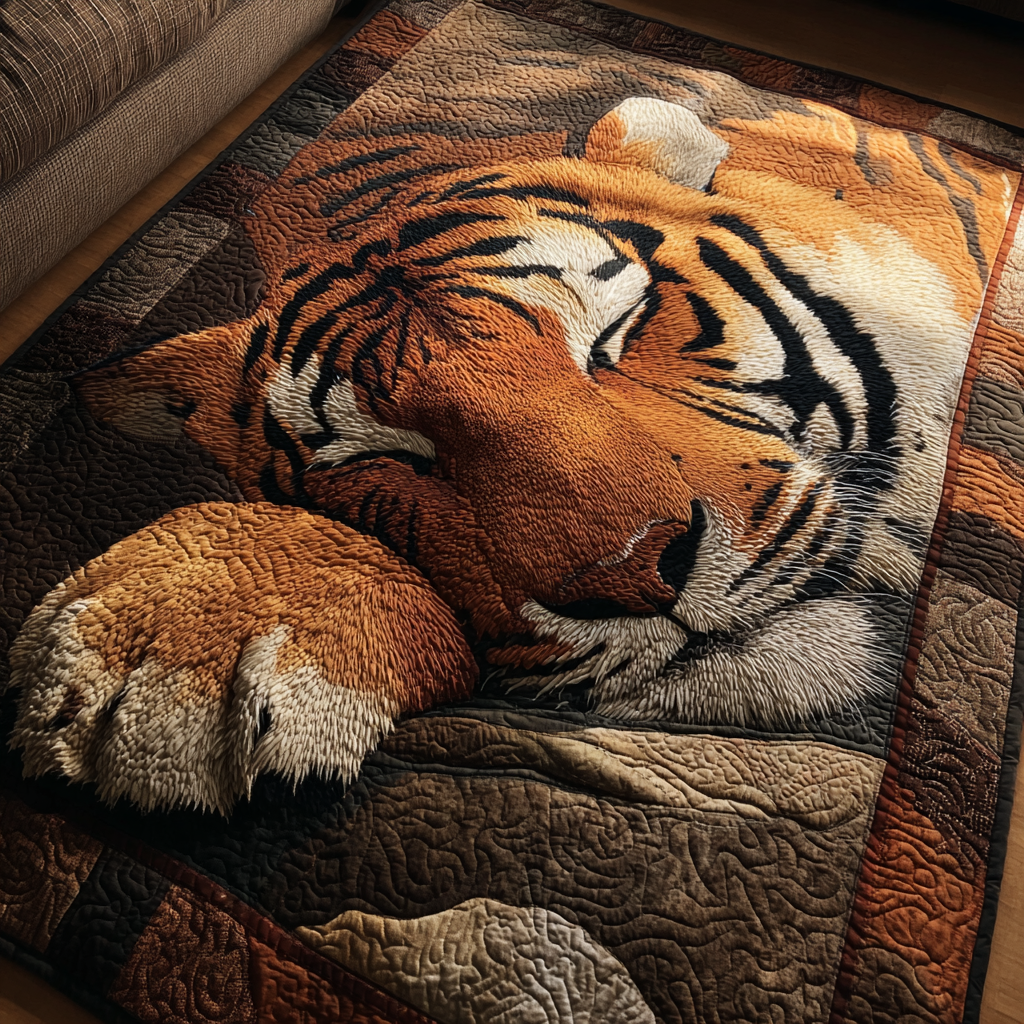 Tiger Rest Area Rug Home Decor Items Tiger Gifts For Adults