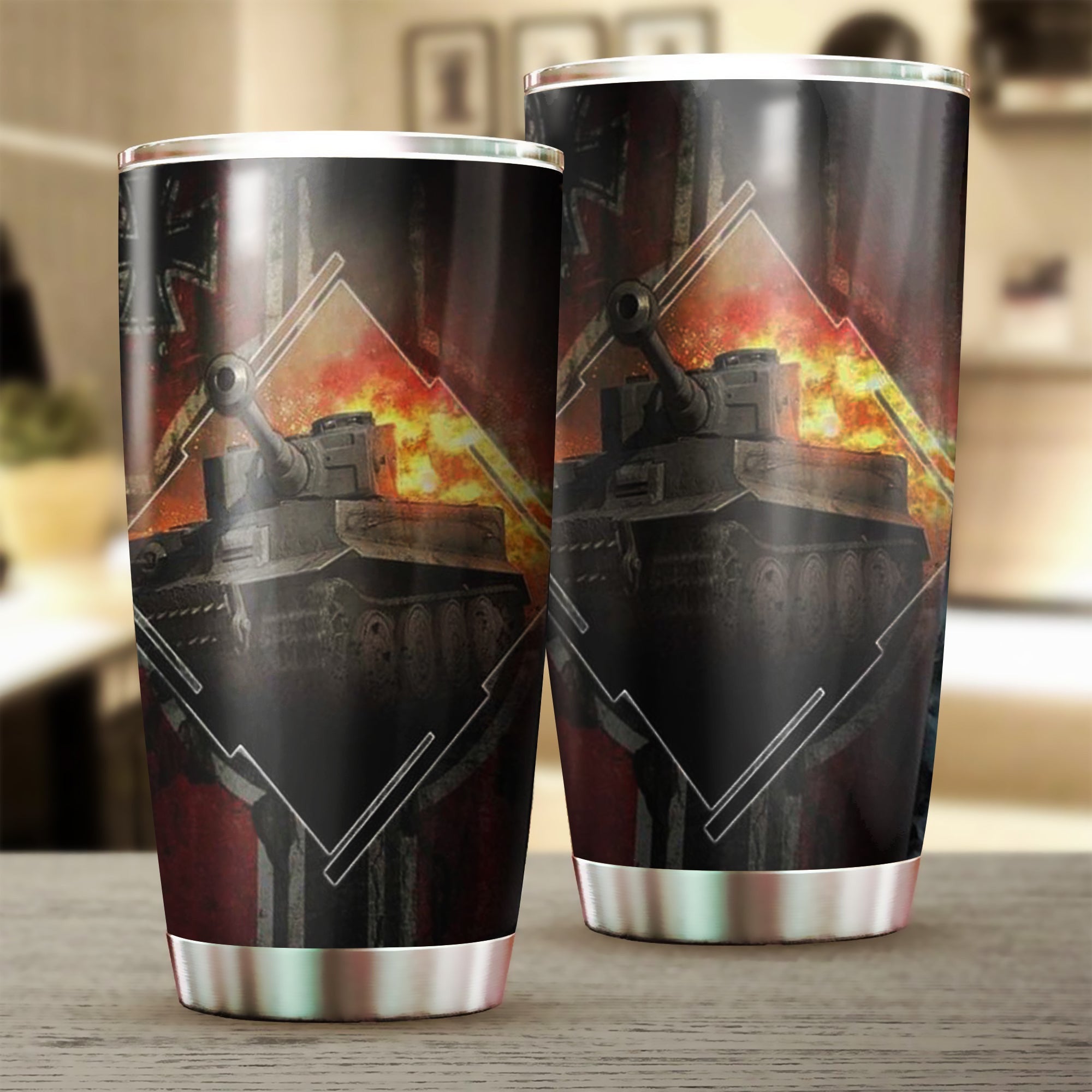 Tiger Tank German Tumbler Old Vintage  Tumbler Cups Gifts For Boyfriend Tiger Tank German Tumbler Old Vintage  Tumbler Cups Gifts For Boyfriend