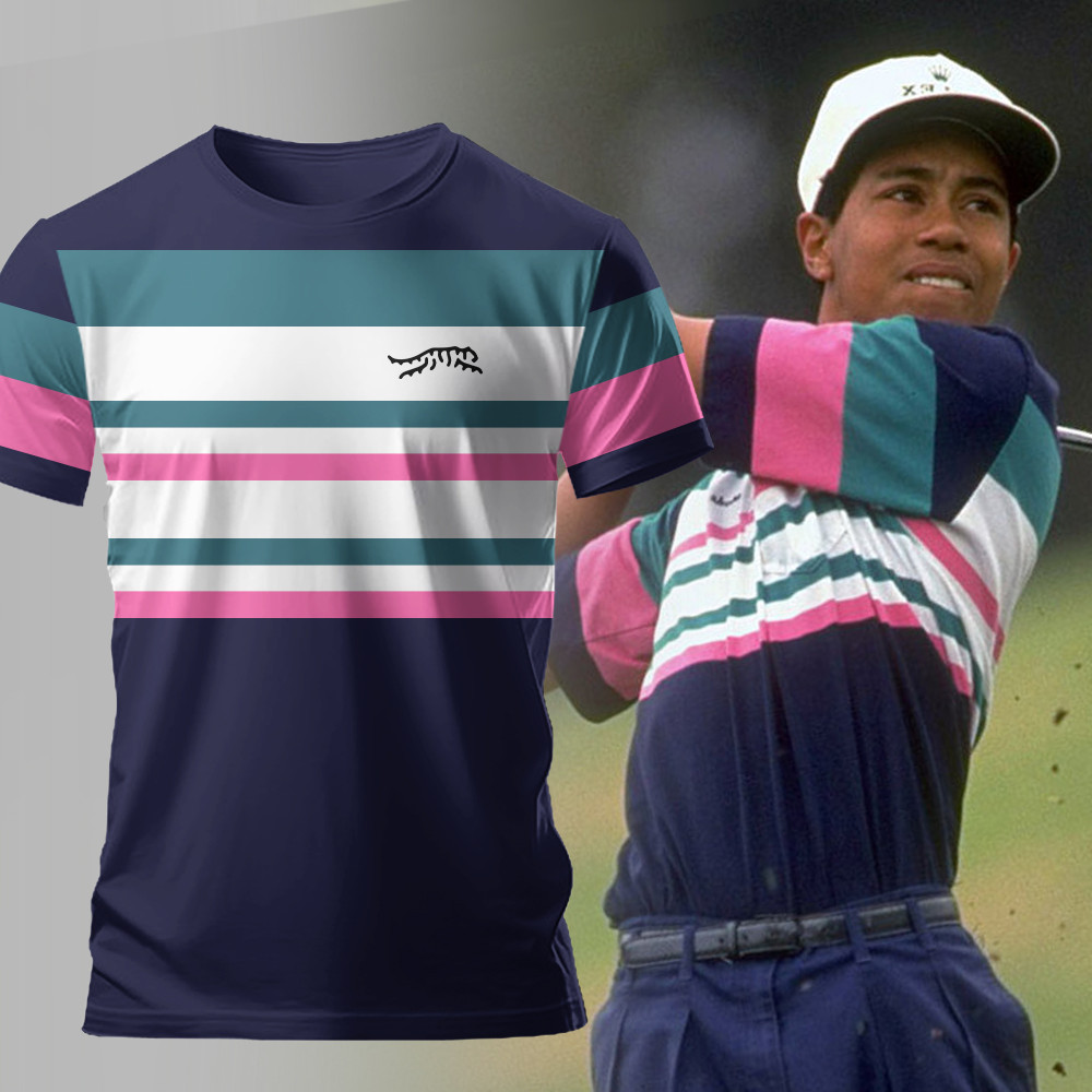 Tiger Woods 1991 Golf Retro T-Shirt Unique Gifts For Golfers
