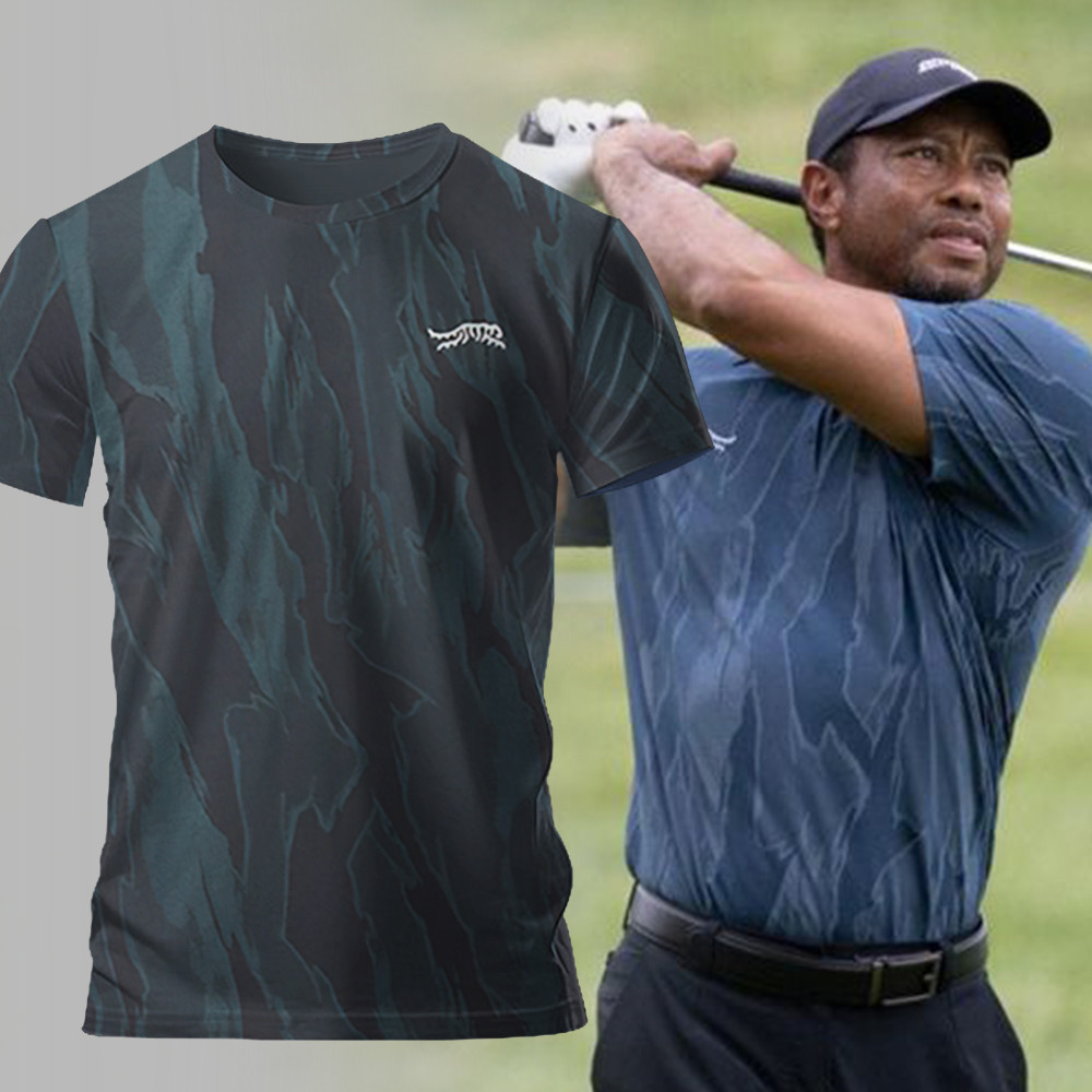 Tiger Woods x Sun Day Red Limited 3D Gift T-Shirt Best Gifts For Golf Lovers