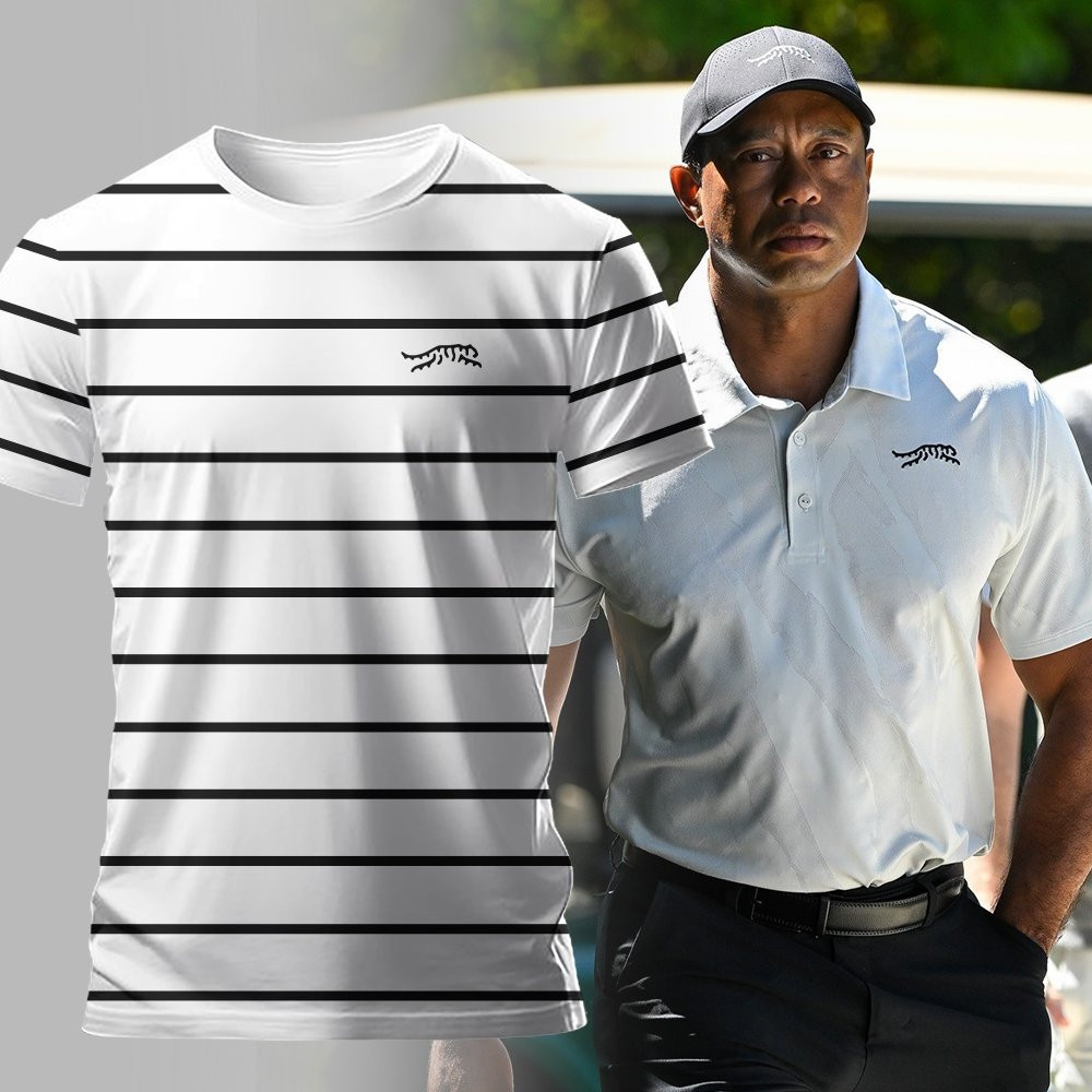 Tiger Woods x Sun Day Red Limited 3D Golf T-Shirt Golfer Gifts For Him