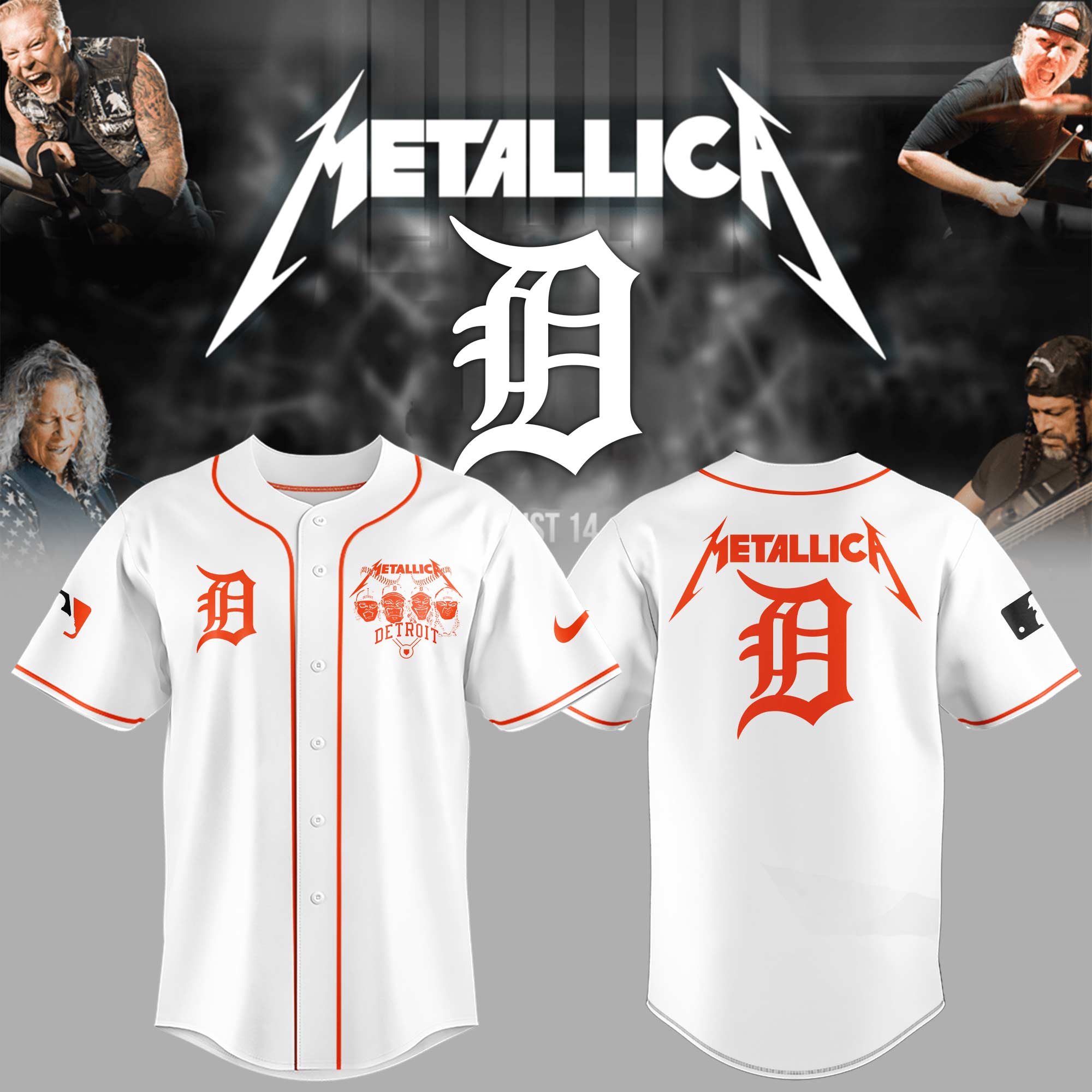 Tigers Baseball Music Night Jersey Unique Baseball Gifts