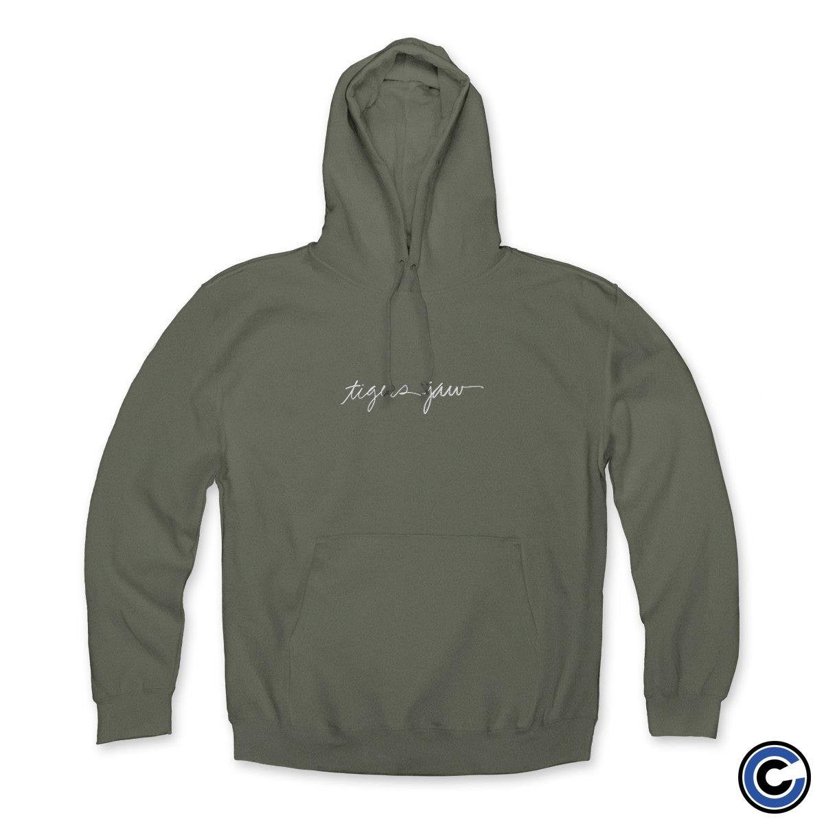 Tigers Jaw Merch Script Hoodie Tigers Jaw Hoodie Tigers Jaw Merch Script Hoodie Tigers Jaw Hoodie