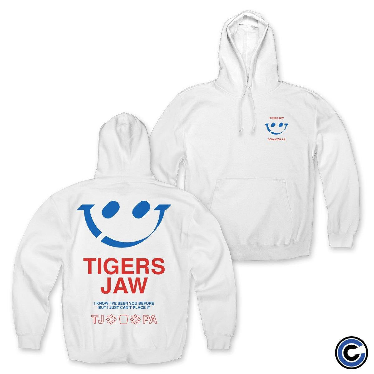 Tigers Jaw Merch Smiley Hoodie Tigers Jaw Hoodie Tigers Jaw Merch Smiley Hoodie Tigers Jaw Hoodie