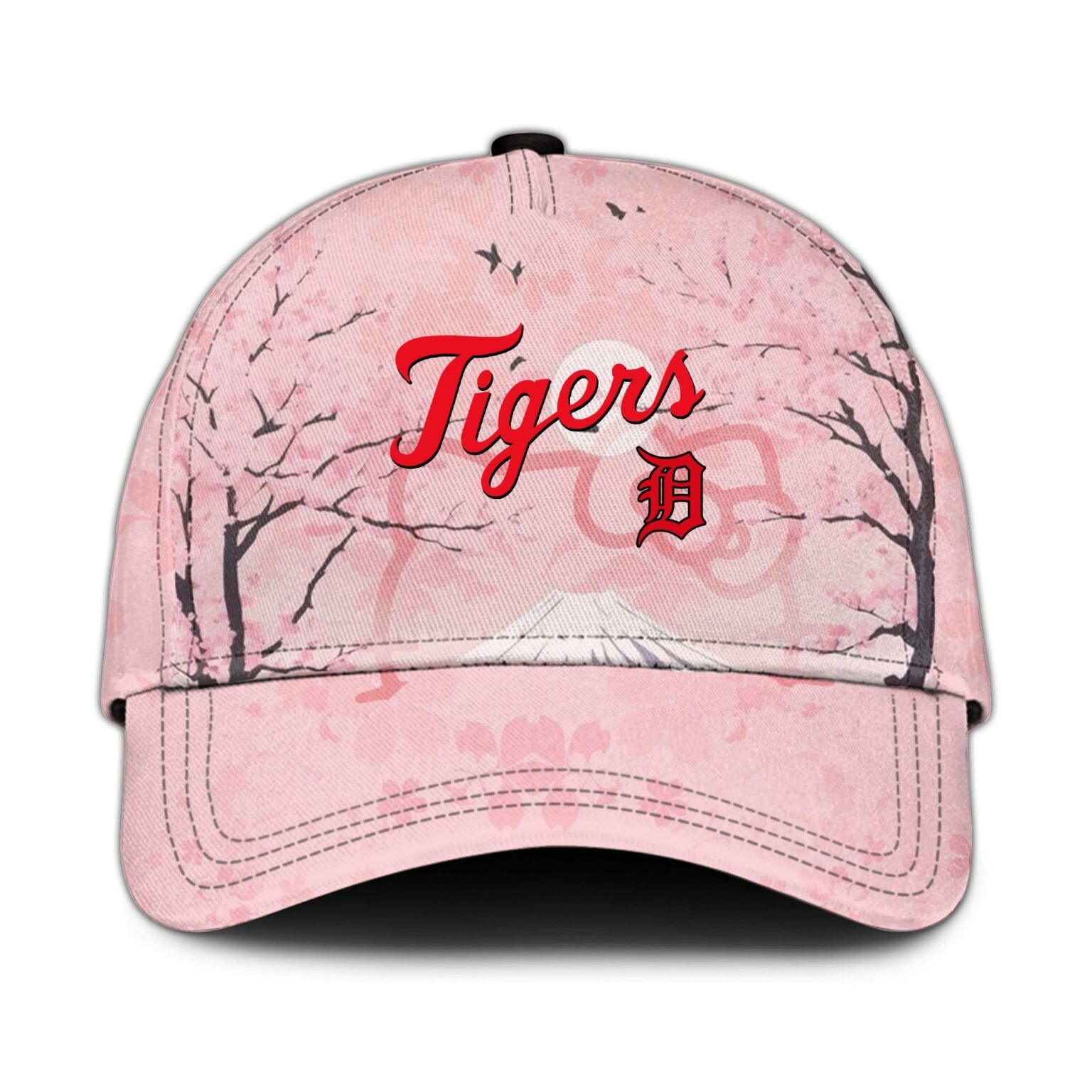 Tigers Kitty-Chan Baseball Hat Unique Gifts For Baseball Fans